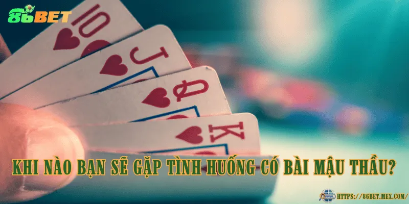 Khi nào bạn sẽ gặp tình huống có bài mậu thầu?