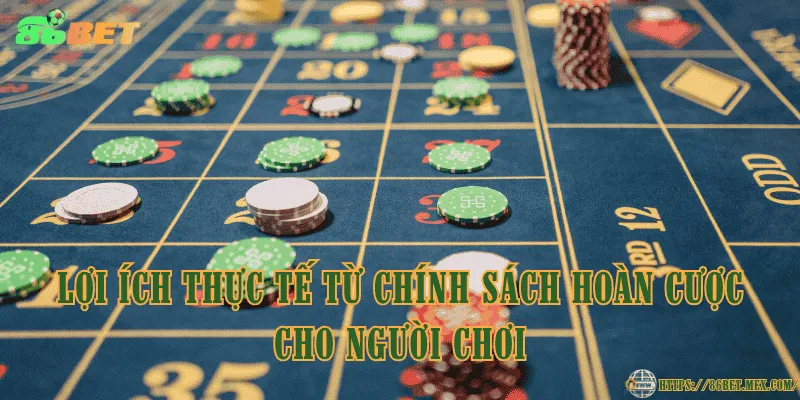 Chính Sách Hoàn Cược 86BET – Bí Quyết Giảm Rủi Ro Khi Chơi Lợi ích thực tế từ chính sách hoàn cược cho người chơi