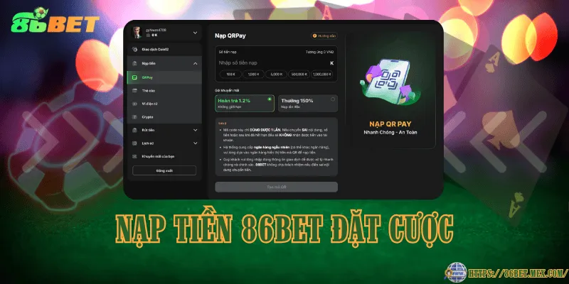 86BET ⭐️ Link Trang Chủ 86BET.COM Chính Thức ✔️ Đăng Ký +86K Nạp tiền nhanh chóng, hỗ trợ nhiều phương thức, giao dịch an toàn